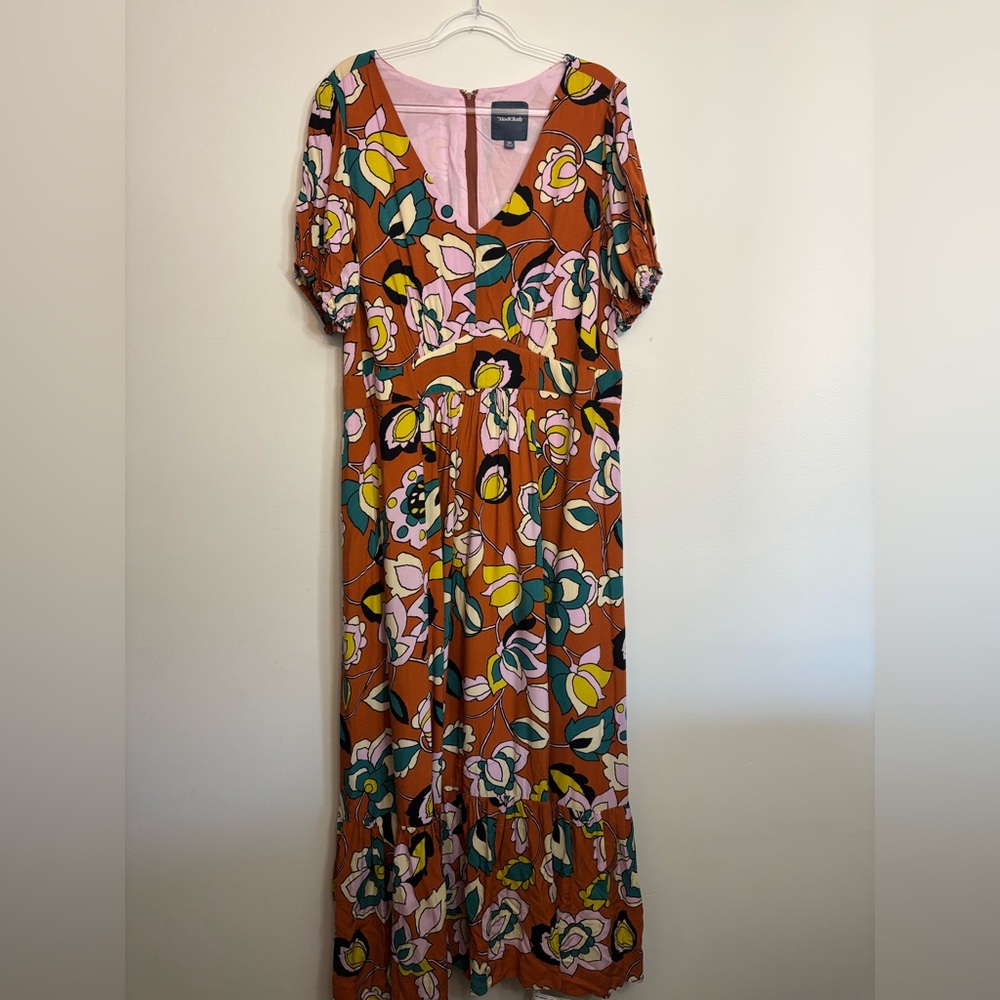 ModCloth Retro Print Dress